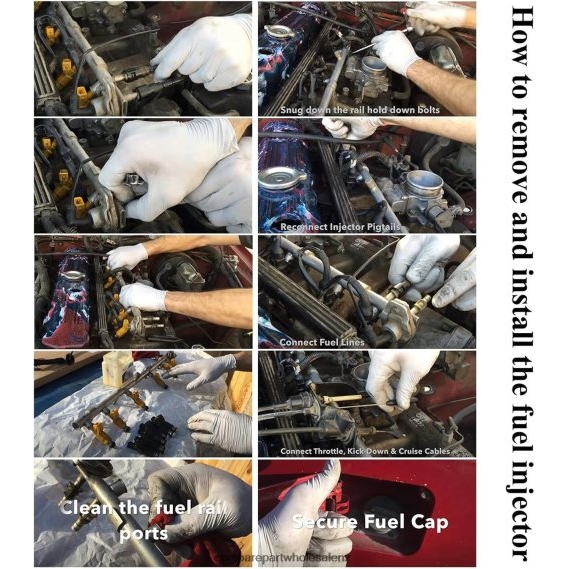 IWP212 Fuel Injector for FORD 1.6L PHF64R675 car spare part wholesale