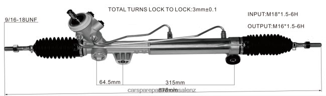 auto parts wholesale Power Steering Rack 7836993L5 8B6J062712 BUICK