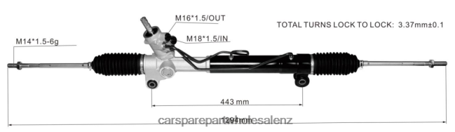 auto parts suppliers near me Power Steering Rack 96626519 96626518 04817547 96626520 8B6J062706 CHEVROLET