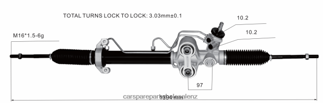 auto parts wholesale online Power Steering Rack 19330567 19133646 19207492 P15851001 8B6J062695 CHEVROLET