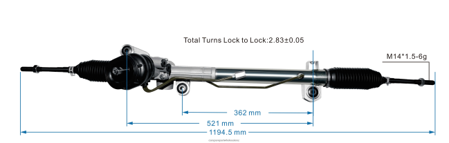 car spare part wholesale Power Steering Rack 26212090 26212091 26270781 8B6J062689 CHEVROLET