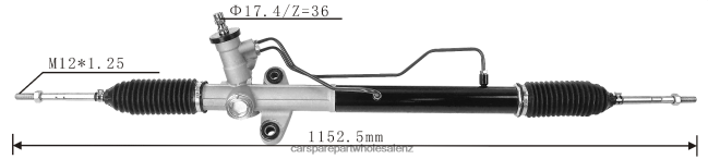car spare part wholesale Power Steering Rack 44200-BZ142 8B6J062809 DAIHATSU
