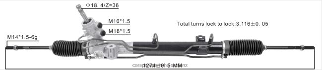 auto parts suppliers online Power Steering Rack 68072216AC 8B6J062788 DODGE/CHRYSLER