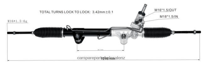 auto parts wholesale Power Steering Rack 52109984AH 97390 1020219 52109970AA 22-389 8B6J062792 DODGE/CHRYSLER
