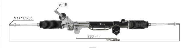 auto parts wholesale online Power Steering Rack 68140-628AE 223034 1020266 8B6J062785 DODGE/CHRYSLER