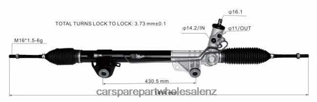 auto parts suppliers Power Steering Rack BL1Z3504-A 8B6J062667 FORD