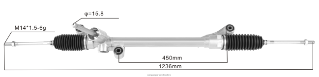 auto parts wholesale Power Steering Rack AE8Z-3504-A 1836240 1753627 1745237 1543718 8B6J062662 FORD