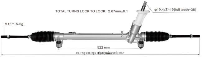 auto parts wholesale suppliers Power Steering Rack LX6C3A500A1A LX6Z-3504-BA 8B6J062674 FORD
