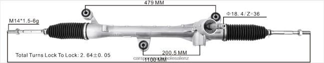 auto parts suppliers online Power Steering Rack 53400-T7S-T01 53400-T7A-A03 8B6J062538 HONDA