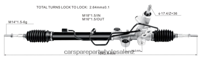 auto parts wholesale online Power Steering Rack 53601-SNB-T02 8B6J062535 HONDA