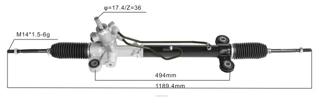 car spare part wholesale Power Steering Rack 53601-STK-A02 53601-STK-A04 8B6J062529 HONDA