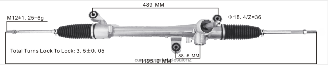 car spare part wholesale Power Steering Rack 53601-TG2-T01 8B6J062539 HONDA