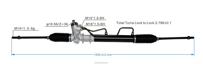 auto parts New Zealand Power Steering Rack 57700-29100 8B6J062731 HYUNDAI/KIA