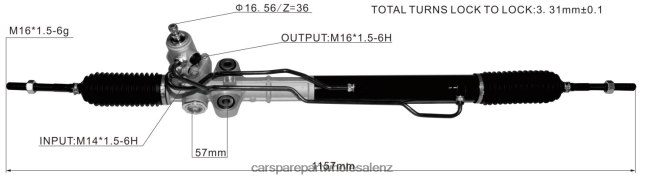 auto parts suppliers online Power Steering Rack 57700-3J000 8B6J062768 HYUNDAI/KIA