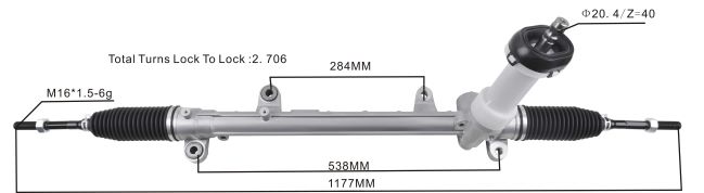 auto parts wholesale Power Steering Rack 56500-D3100 56500-D7100 8B6J062752 HYUNDAI/KIA