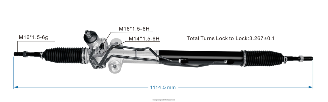 auto parts wholesale online Power Steering Rack 57700-2B000 57700-2B200 8B6J062725 HYUNDAI/KIA
