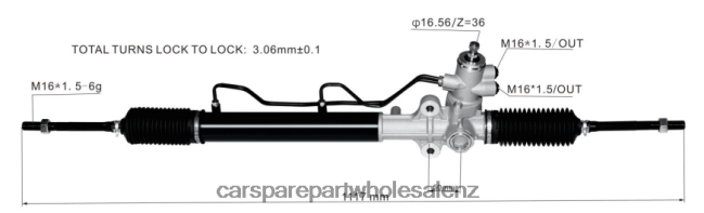auto parts wholesale suppliers Power Steering Rack 57700-1F890 8B6J062774 HYUNDAI/KIA