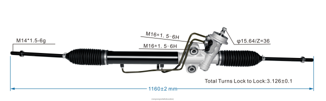 car spare part wholesale Power Steering Rack 0K2KK-32-110 8B6J062719 HYUNDAI/KIA