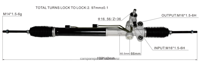 car spare parts suppliers Power Steering Rack 577003M300 577003M000 8B6J062770 HYUNDAI/KIA