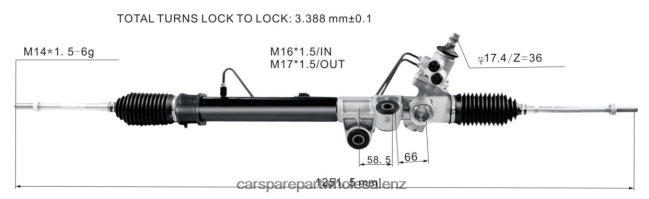 auto parts wholesale near me Power Steering Rack 8-97943518-0 8-97944520-0 8B6J062603 ISUZU
