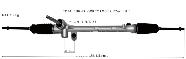 auto parts New Zealand Power Steering Rack KD31-32-110 8B6J062631 MAZDA