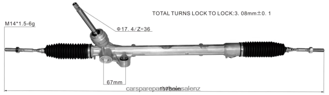 auto parts wholesale online Power Steering Rack TK48-32-110A TK48-32-110B TK48-32-110C 8B6J062635 MAZDA