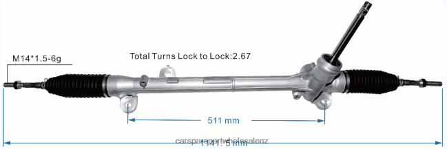 car spare part wholesale Power Steering Rack GW6T-32-110 8B6J062629 MAZDA
