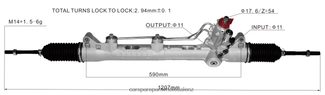 car spare parts suppliers Power Steering Rack 2214605100 8B6J062430 MERCEDES-BENZ/BMW