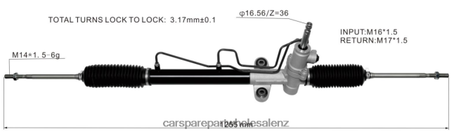 auto parts suppliers Power Steering Rack MR961356 8B6J062547 MITSUBISHI
