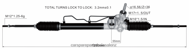 auto parts suppliers online Power Steering Rack 4410A313 8B6J062558 MITSUBISHI