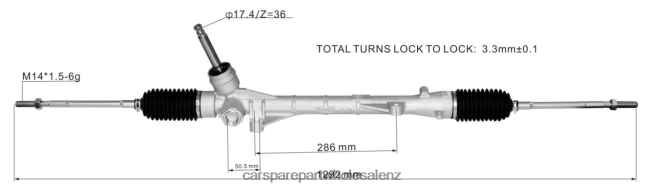 car spare parts suppliers Power Steering Rack 4410A557 8B6J062550 MITSUBISHI