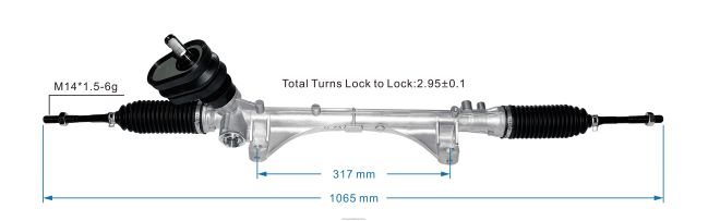 auto parts New Zealand Power Steering Rack 48001-4AF1A 8B6J062571 NISSAN
