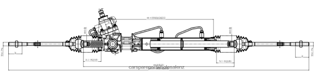 auto parts New Zealand Power Steering Rack 49200-44U05 8B6J062581 NISSAN