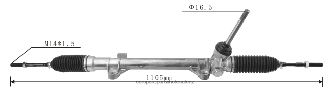 auto parts suppliers Power Steering Rack 48001-JG00A 48001-JG00B 8B6J062587 NISSAN