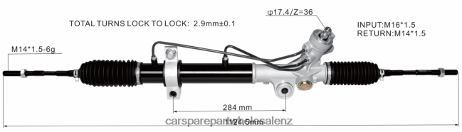 auto parts suppliers near me Power Steering Rack 49001-9Y200 8B6J062596 NISSAN