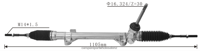 auto parts suppliers online Power Steering Rack 48001-4BG0A 8B6J062588 NISSAN