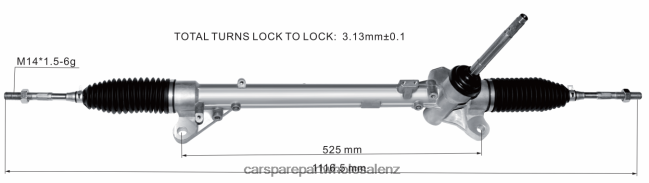 auto parts wholesale Power Steering Rack 48001-4EH0B 48001-4EH0A 8B6J062572 NISSAN