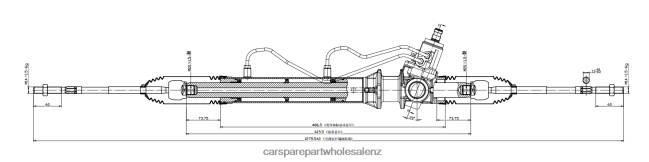 auto parts wholesale suppliers Power Steering Rack 490010W015 490010W010 8B6J062564 NISSAN