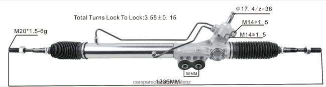 auto parts wholesale suppliers Power Steering Rack 49001-5ZP0A 8B6J062574 NISSAN