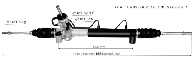 car spare part wholesale Power Steering Rack 5900252 93303426 8B6J062779 OPEL