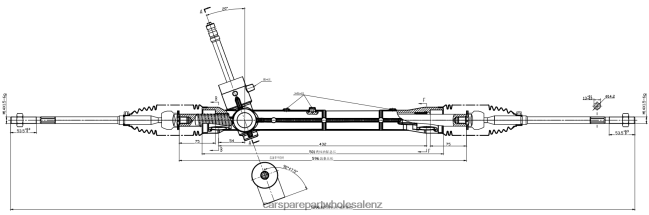 auto parts suppliers online Power Steering Rack 40360-30400 8B6J062848 GEELY
