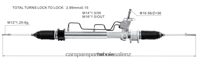 auto parts New Zealand Power Steering Rack PW891905 PW825852 8B6J062651 PROTON/PERODUA