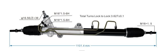 auto parts suppliers online Power Steering Rack 46500-09006 8B6J062828 ROEWE