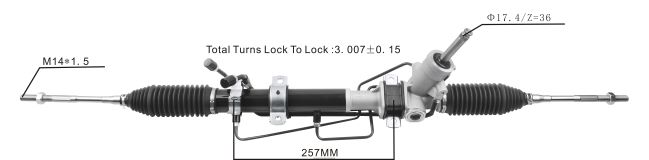 auto parts wholesale suppliers Power Steering Rack 34110SA080 34110SA130 8B6J062814 SUBARU