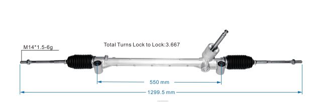 auto parts wholesale online Power Steering Rack 48500-M66R00 8B6J062625 SUZUKI