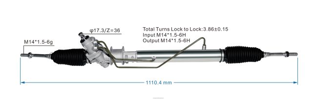 auto parts wholesale suppliers Power Steering Rack 48580-65D51 8B6J062614 SUZUKI
