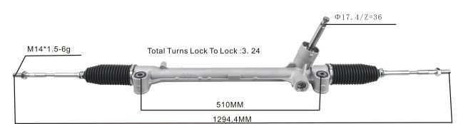 car spare part wholesale Power Steering Rack 48500-73R00-000 8B6J062619 SUZUKI