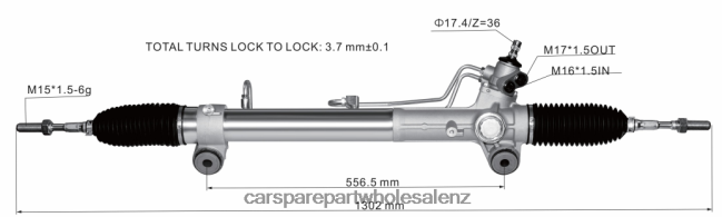 auto parts suppliers Power Steering Rack 44250-26600 8B6J062447 TOYOTA
