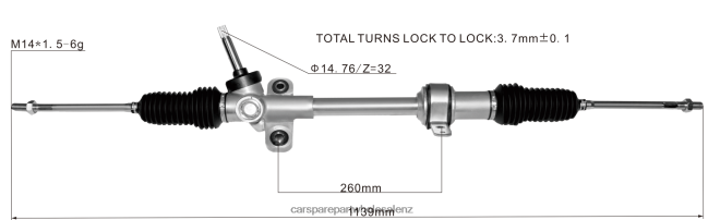 auto parts suppliers online Power Steering Rack 45510-B4010 8B6J062498 TOYOTA