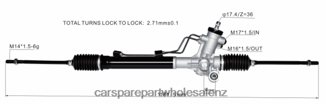 auto parts wholesale Power Steering Rack 44250-42032 8B6J062492 TOYOTA